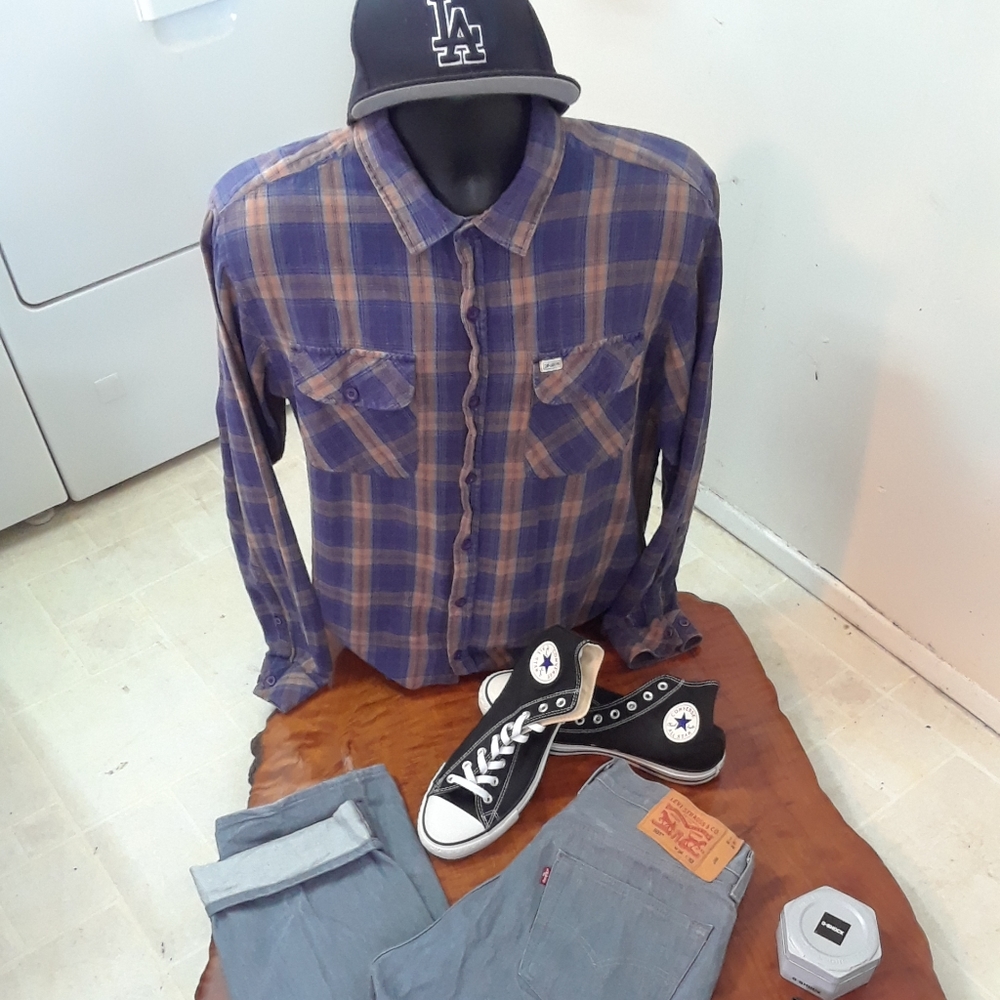 501 levi button fly /chuck taylor converse